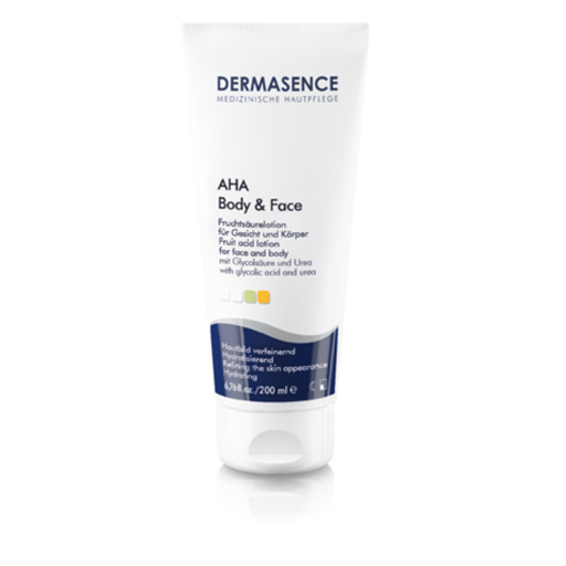 Huidzorg Unique Dermasence AHA body en face